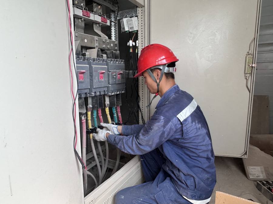 圖二為安裝負荷監(jiān)測終端